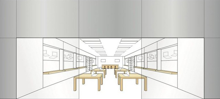 Protezione-design-apple-store